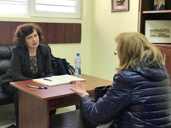 Варна: Народният представител от ГЕРБ Таня Петрова проведе приемен ден в града