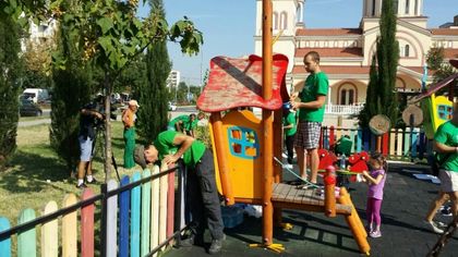 В „Тракия“ доброволци се включиха в инициативата „Моят зелен град“
