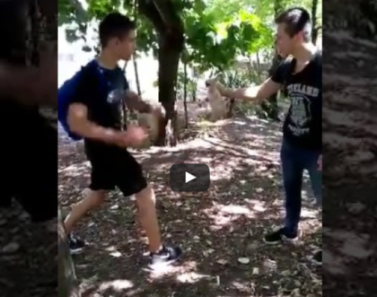 Ученици от Варна с истинско зверство срещу малко коте ВИДЕО 18+