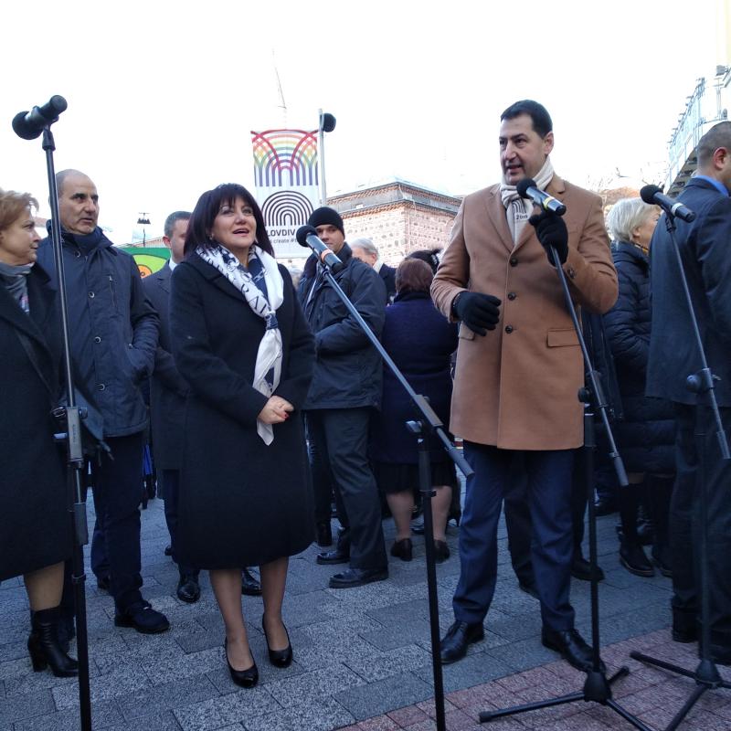 Председателят на парламента Цвета Караянчева: Всеки турист, който стъпи на пловдивска земя, ще почувства красотата и духовността на Пловдив
