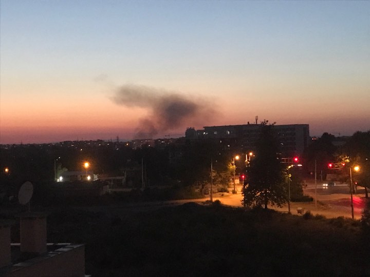 Клошари отново подпалиха Пловдив СНИМКА