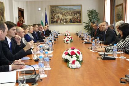 Президентът Румен Радев и австрийски инвеститори обсъдиха необходимите мерки за подобряване на бизнес климата в България