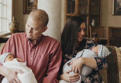 Баща до последно се бори със смъртта, за да види раждането на синовете си