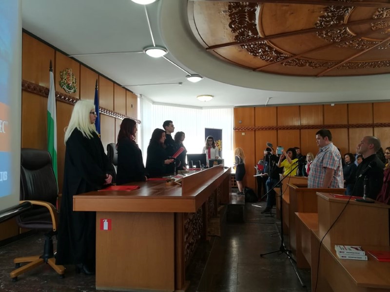 Пловдив: Симулация на съдебен процес по истински случай показаха студенти от ПУ в Апелативния съд