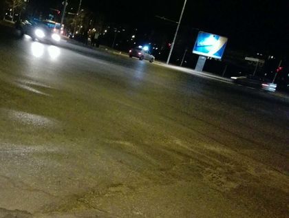 Почина мъжът, блъснат снощи на кръстовище в Тракия СНИМКА