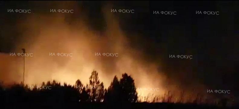 София: 24 пожарникари са участвали в гасенето на пожара в местността Камбаните