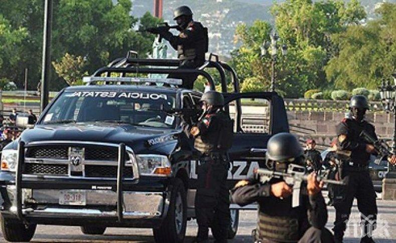 Шестима полицаи убити след престрелка с бандити в Мексико