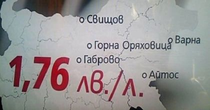 Ето кои са градовете с най-ниска цена на горивото