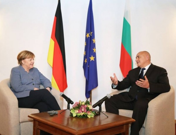 Меркел: Германия подкрепя България