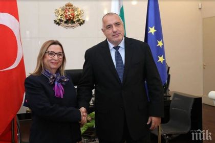Премиерът Борисов на важна среща с турския министър на търговията