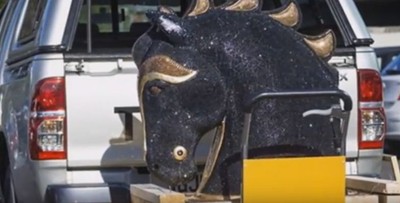 Полицията в Нова Зеландия откри рекордно количество кокаин, скрито в скулптура