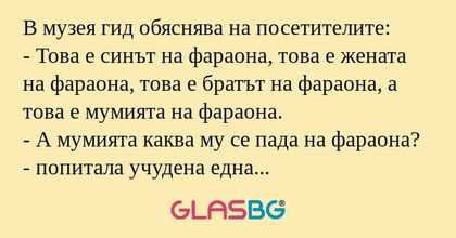 В музея гид обяснява на посетителите...