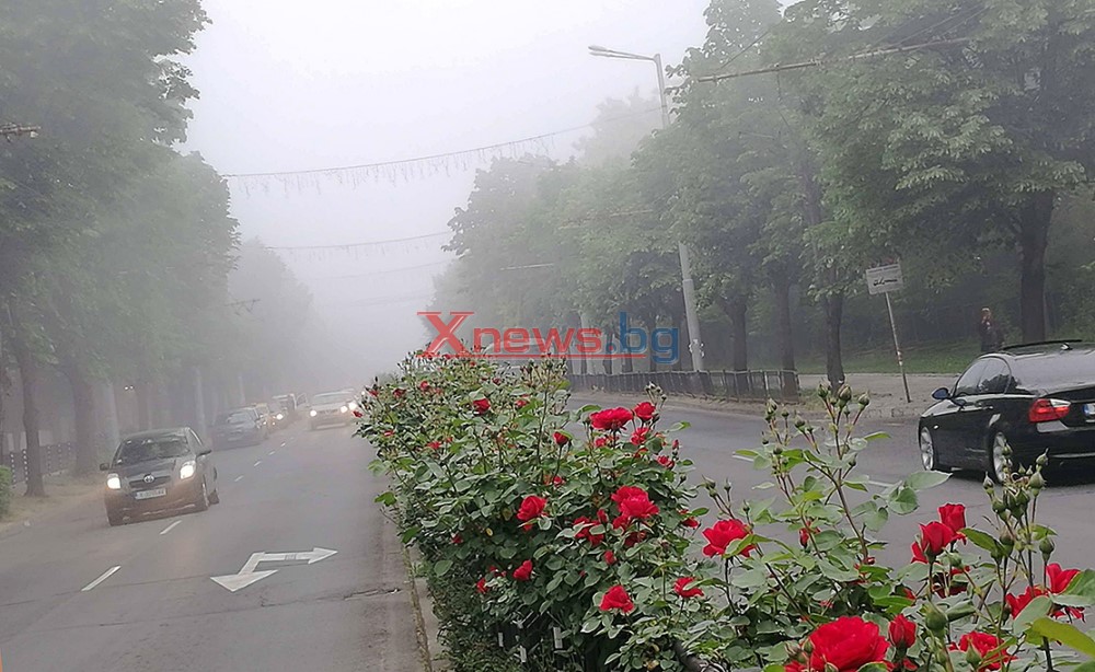 Температурите паднаха, мъгла се спусна