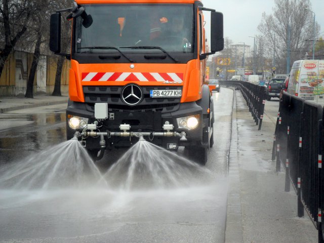 Започва редовно миене на улиците в Пловдив, пълен списък по дати