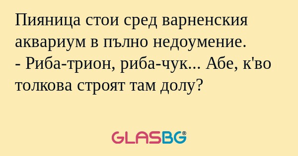 Пияница стои сред варненския аквариум...