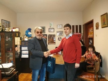 Бургас: Заместник-кметът д-р Лорис Мануелян се срещна с номинирания за участие в Летните олимпийски игри „Спешъл Олимпикс“-2019 Пламен Алексиев Корсев