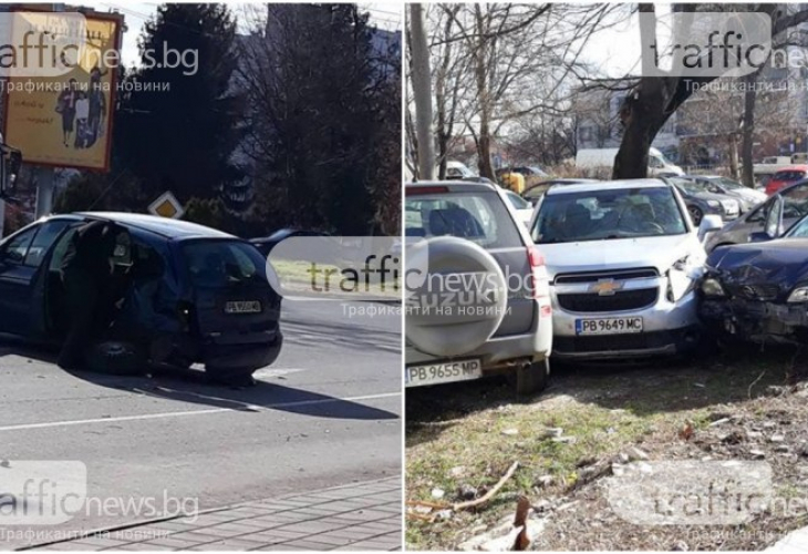 Невиждан екшън с шофьор, решил да мине напряко в 