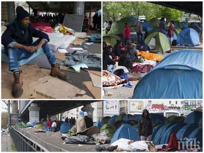 Мигрантите превърнаха Париж в сметище, „Шанз-Елизе“ прилича на огромна тоалетна! А европейските лидери мълчат!