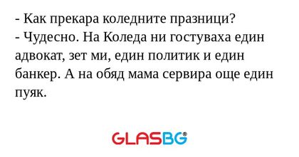 Как прекара коледните празници...