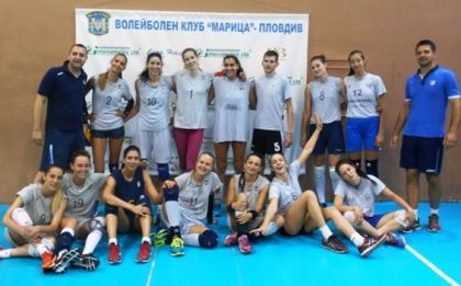 Волейболните шампионки от Марица започнаха с нов капитан