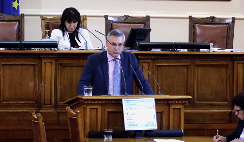 Валери Жаблянов, БСП: Повсеместната дискредитация на политици, предприемачи и граждани ще доведе до война, чиито жертви ще са Конституцията, републиката и законовият ред