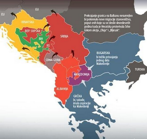 Шокираща прогноза: На Балканите предстои прекрояване на границите
