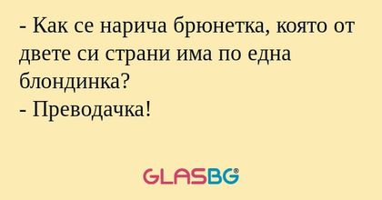 Как се нарича брюнетка, която...