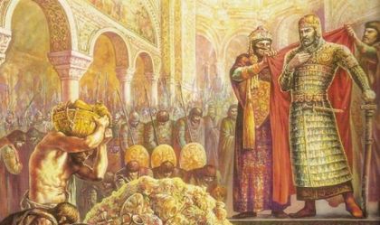 718 година кан Тервел спира 200 000 арабски