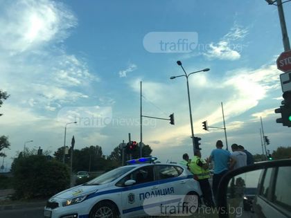 Катастрофа между Мерцедес и тойота в Пловдив