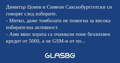 Димитър Цонев и Симеон Сакскобургготски...