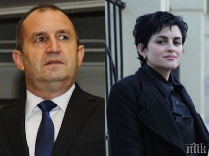 Андронова с нов взривяващ коментар: Картинката около Радев е дебилизъм и оповръщано!