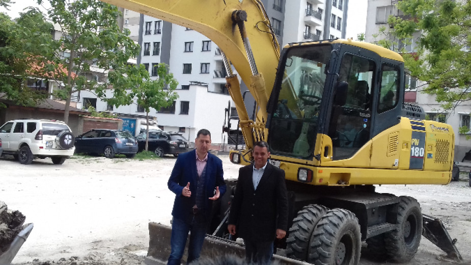 Нов паркинг строят в Пловдив