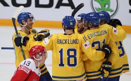 Швеция надигра Дания на Световното по хокей