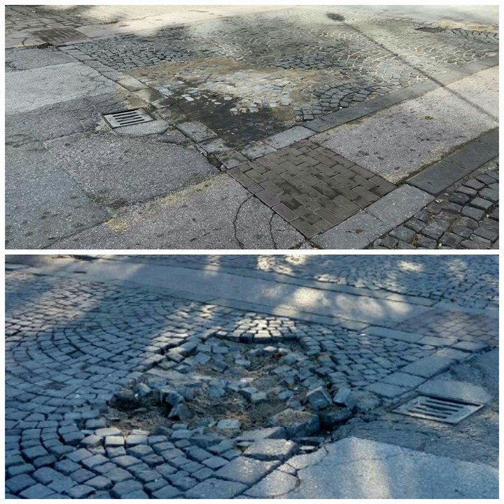 Бърза реакция след сигнал на Glas.bg! Тази дупка в Кичука повече няма да чупи коли (СНИМКИ)