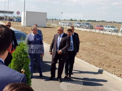 Бойко Борисов откри новия завод за 11 млн. евро край Пловдив СНИМКИ