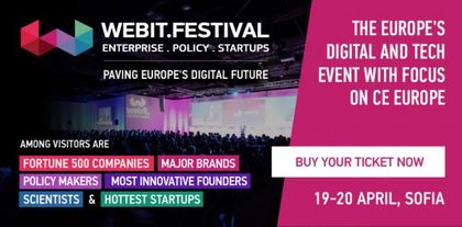 WEBIT.FESTIVAL EUROPE събира 5 хил. участници от над 60 държави