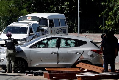 Застреляха 11 нападатели, готвещи се да оберат две банки в Сао Пауло (Снимки)