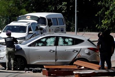 Застреляха 11 нападатели, готвещи се да оберат две банки в Сао Пауло (Снимки)