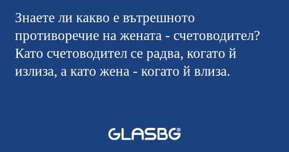 Знаете ли какво е вътрешното противоречие...