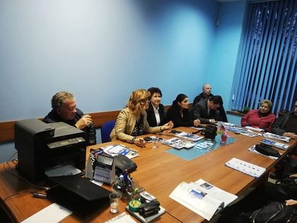 Общинското ръководство на ГЕРБ-Перник започна поредица от срещи с клубните ръководители на партийната структура в общината