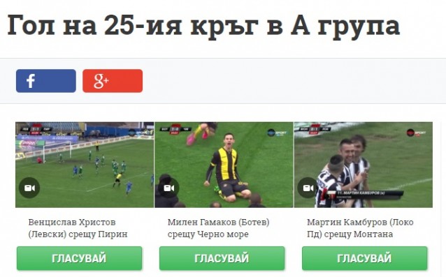 Христов, Гамаков и Камбуров в спор за първото място
