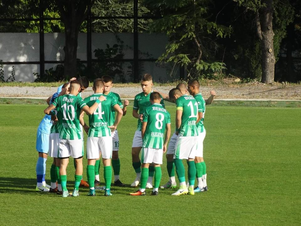 Берое с равенство срещу Славия при U19