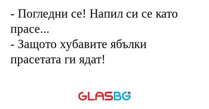 Погледни се! Напил си се като...