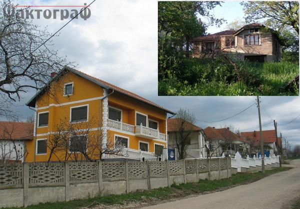 Едно село, разделено от границата - в Сърбия кипи от живот, в България умира (снимки)