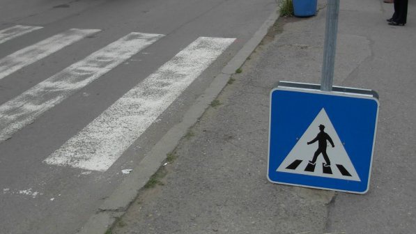 Шофьор наби пешеходец на бул. 