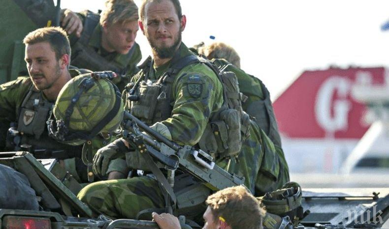 Четирима военнослужещи от Швеция са пострадали по време на учение на НАТО в Норвегия