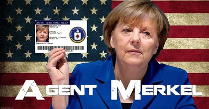 Меркел — агент на ЦРУ ?