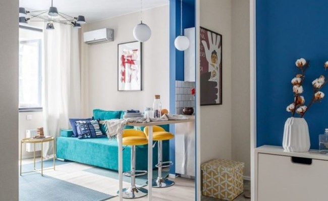 Голяма спалня в малкото жилище (галерия )