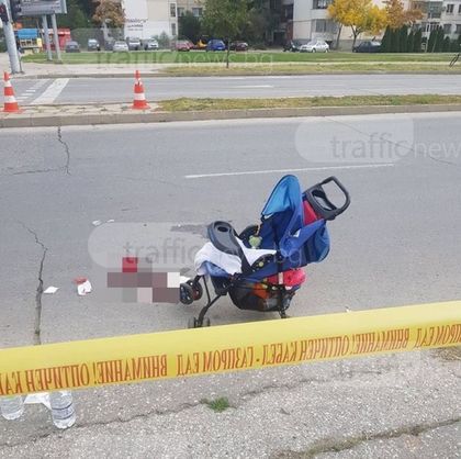 Майката, пометена от автобус в Пловдив, вече е в съзнание и диша самостоятелно