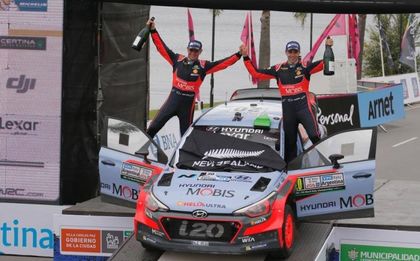 New Generation Hyundai i20 WRC с победа на рали Аржентина